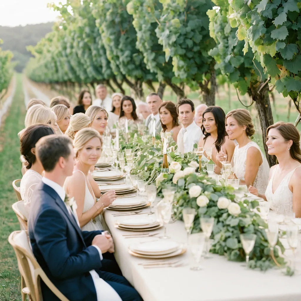 Sommerhochzeit im Weingut